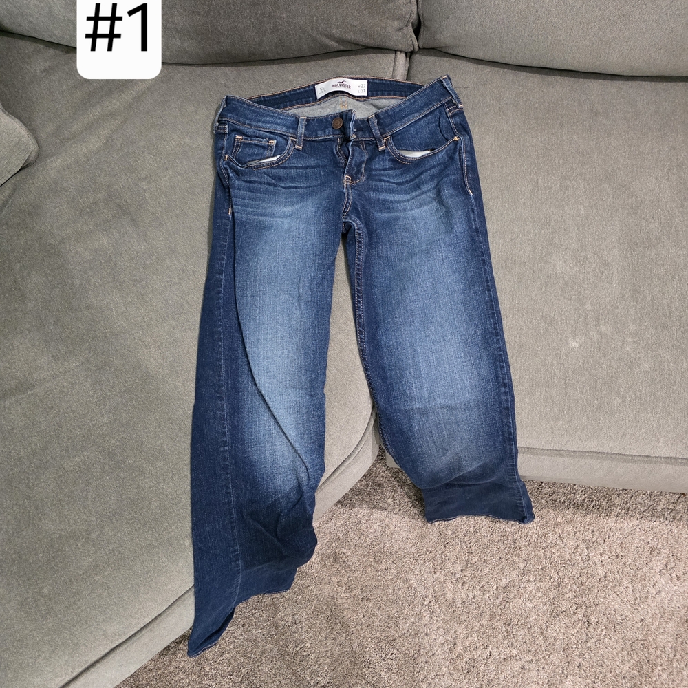 Hollister Dark Blue Flare Jeans